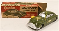 Friction Military Police Car U.S.A Saunders CO.