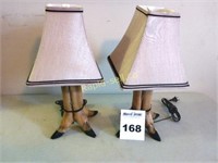 Pair of Hoof Lamps