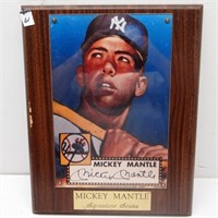 Mickey Mantle Plaque