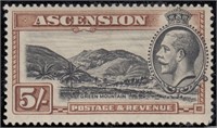 Ascension Stamps #23-32 Mint HR F/VF CV $161