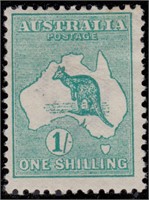Australia Stamps #1-10 Mint HR Kangaroos CV $989