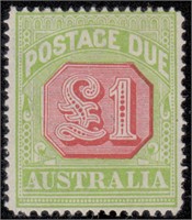 Australia Stamps #J39-J49 Mint HR CV $1307