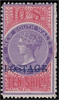 New South Wales Stamps #108B Mint HR CV $325