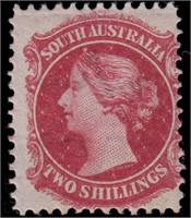 South Australia Stamps #53f Mint LH 1867 CV $350