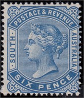 South Australia Stamps #96-101 Mint HR CV $247.50