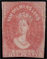 Tasmania Stamps #11 Mint HR Fine CV $375