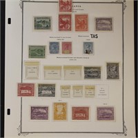 Tasmania Stamps Mint LH 1857-1912 CV $700+