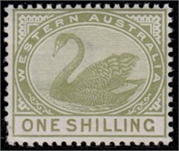Western Australia Stamps #62-68 Mint HR CV $168