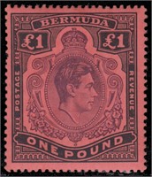 Bermuda Stamps #118-128 Mint HR/NH F/VF CV $800+