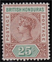 British Honduras Stamps #38-46 Mint HR CV $162