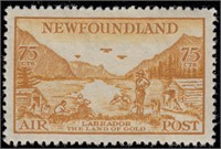 Newfoundland Stamps #C13-C17 Mint HR VF CV $182