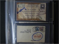 China stamps cover collection 40 items 1920s+