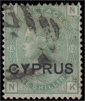 Cyprus Stamps #6 Used Fine CV $525