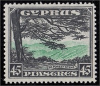 Cyprus Stamps #125-135 Mint HR F/VF CV $231.80