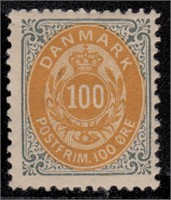 Denmark Stamps #41-52 Mint Hinged CV $378