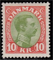 Denmark Stamps #97-131 Mint Hinged CV $1082