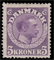 Denmark Stamps #132-134 Mint Hinged CV $260