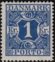 Denmark Stamps #J9-J24 Mint Hinged CV $237