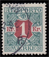 Denmark Stamps #P1-P20 Used CV $200