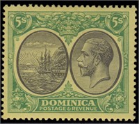 Dominica Stamps #65-82 Mint HR CV $210