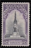 Falkland Island Stamps #65-73 Mint HR F/VF CV $500
