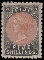 Fiji Stamps #40-45 Mint HR CV $227