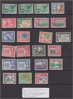 2Fiji Stamps #117-131B perf varieties CV $216.90