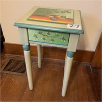 Small Painted End Table