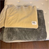 2 Large Blankets
