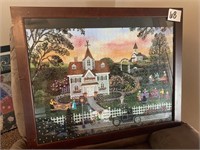 House Puzzle Inframe 31x25