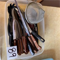 Knife Set  & Kitchen Utensils