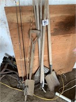 Garden Tools, Fishing Poles