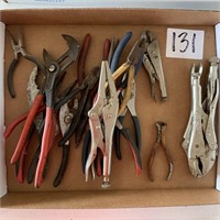 Assorted Vise Grips & pliers