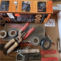 Electric Pliers and Tools and tape