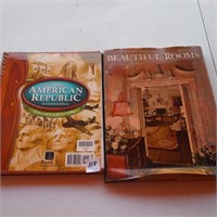 "American Republic" & "Beautiful Rooms" Hardbacks