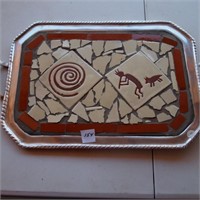 Tiled Serving Tray/Nice