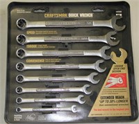 Craftsman quick wrench set, 8 pc. SAE #942358