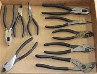 9 pc. Craftsman pliers set to include