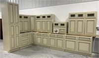 Heritage white dream kitchen cabinets, solid