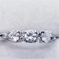 $2413 10K  Diamond(0.64ct) Ring