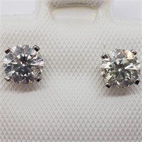 $1821 14K  Diamond Stud (I1-I2)(0.57ct) Earrings