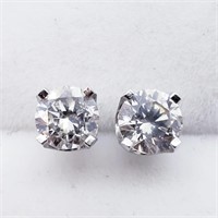 $1800 14K  Diamond Stud (Si-1)(0.52ct) Earrings