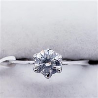 $5700 14K  Diamond (I1)(0.55ct) Ring
