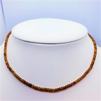 $300 Silver Citrine Necklace