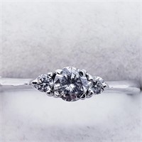 $1739 10K  Diamond (0.28ct) Ring