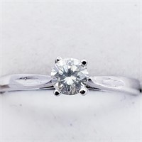 $1626 14K  Diamond (I3)(0.3ct) Ring