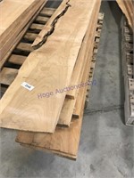Sawmill-cut boards, pile- cherry