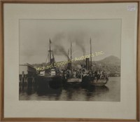 PHOTOGRAPH OF THREE NEWFOUNDLAND SEALING SHIPS