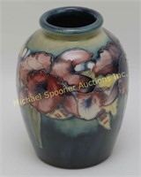 MOORCROFT VASE - ORCHID, IRIS AND SPRING FLOWERS