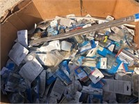 Pallet of Hinges and Commercial Door Parts
